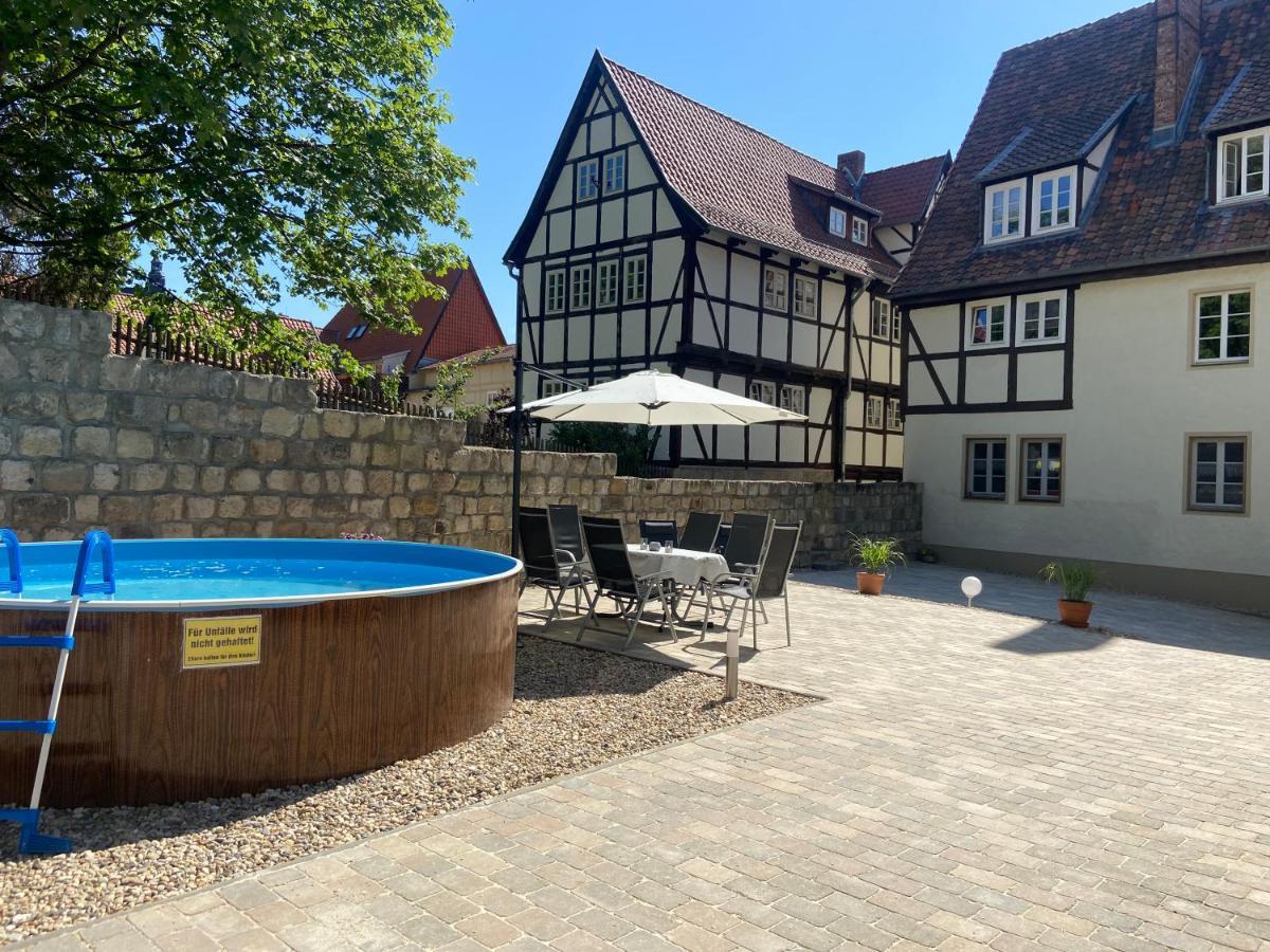 Apartment Am Pulverturm Quedlinburg Exterior foto