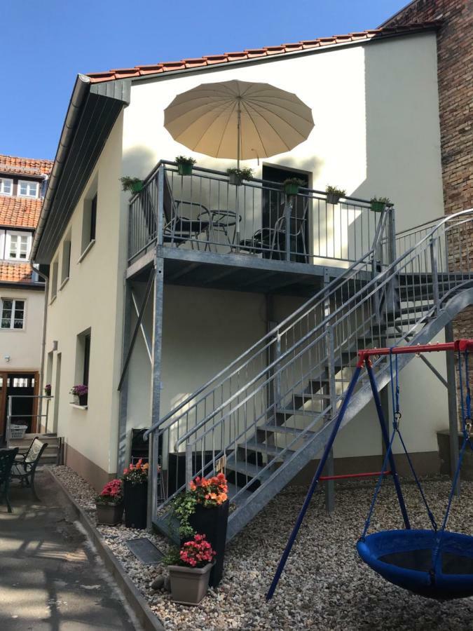 Apartment Am Pulverturm Quedlinburg Exterior foto